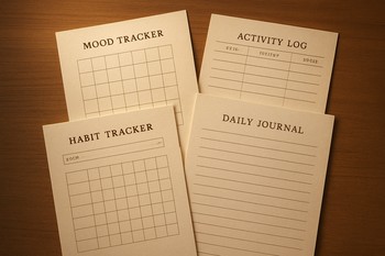 Blank StillIce templates with only light guide lines