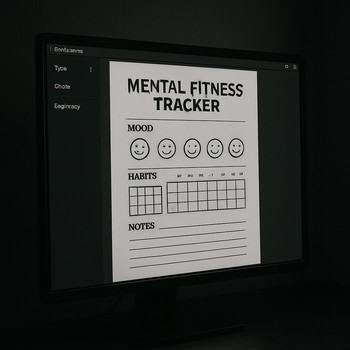 Computer screen showing a black-and-white preview of session cards