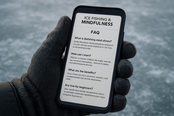 Gloved hand turning a phone screen face down on a box